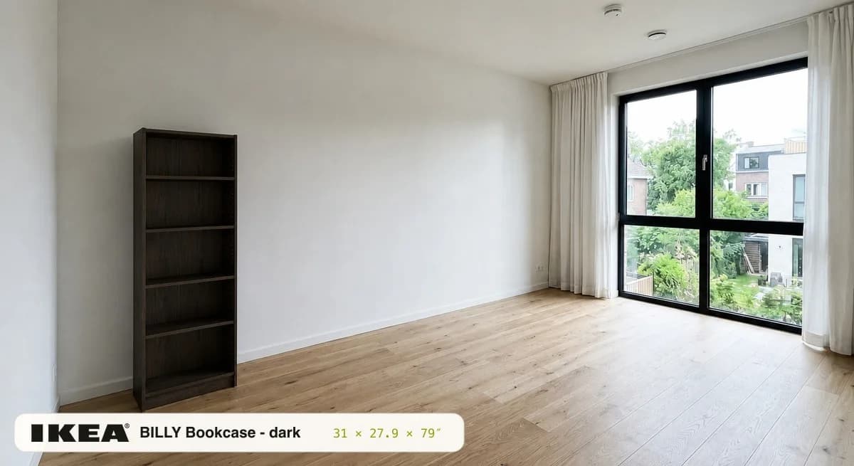 BILLY Bookcase — GPT Image 2