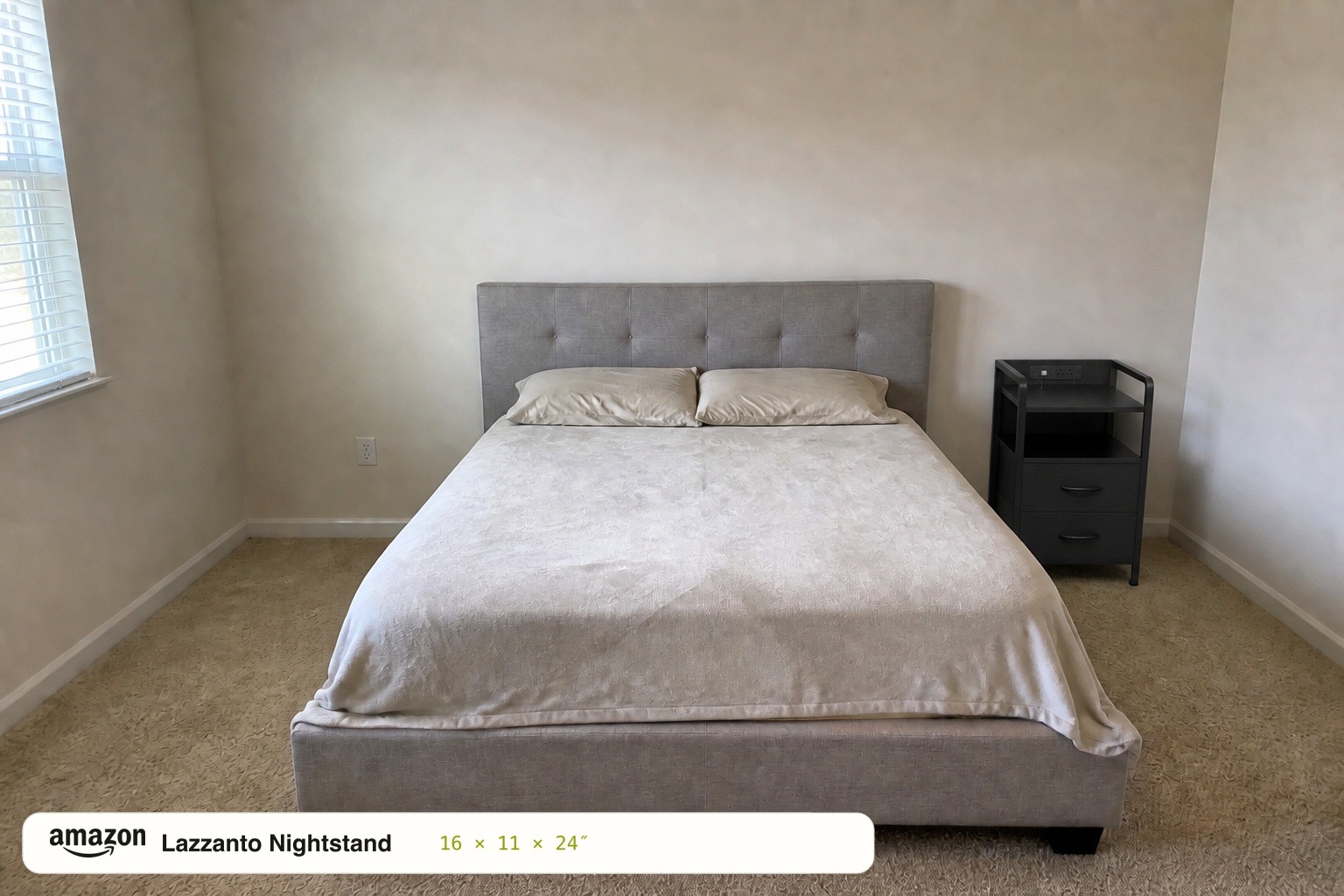 Lazzanto Nightstand in the same room