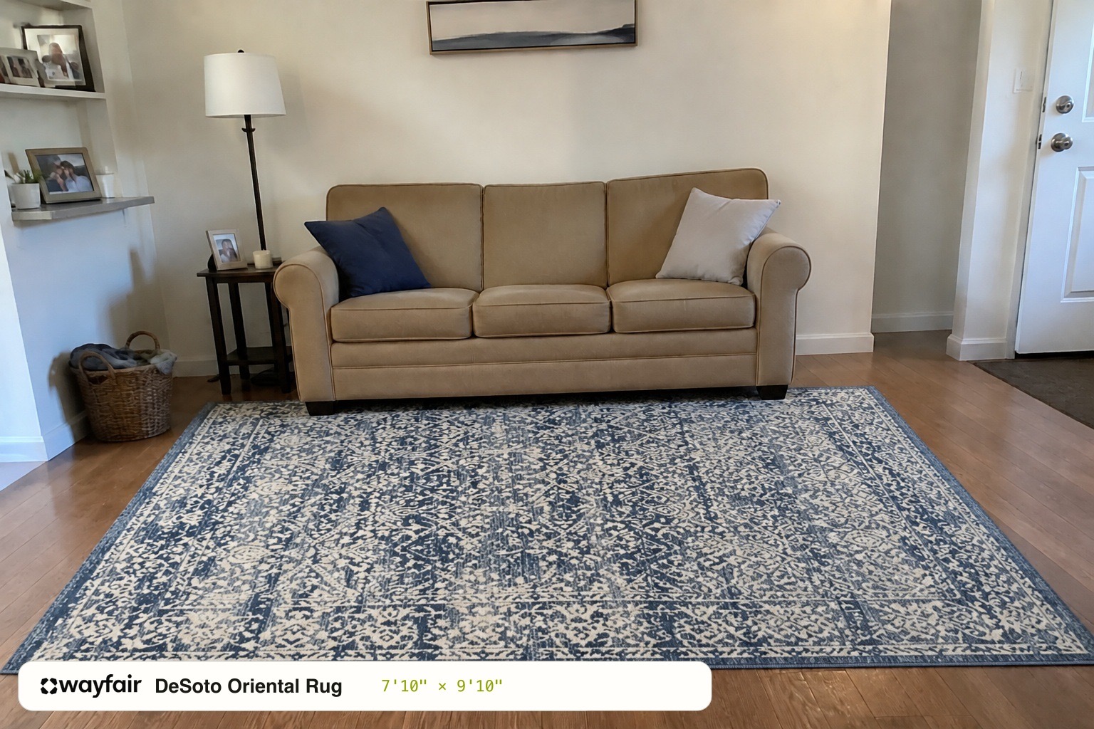 DeSoto Oriental Rug in the same room